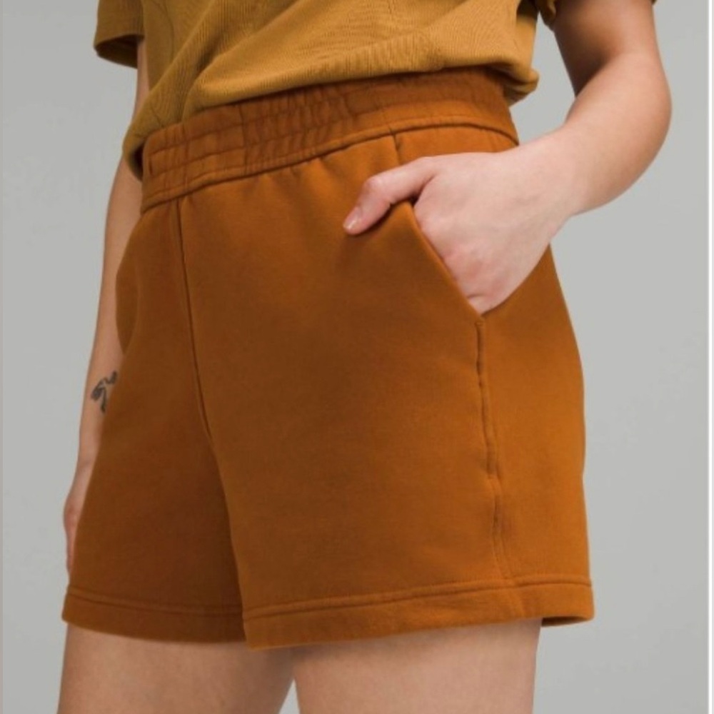 Lululemon Loungeful Hi-Rise sweat shorts